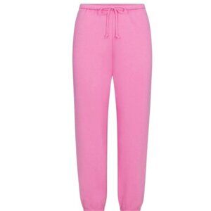 SKIMS Classic Cotton Fleece Pink Jogger Pants BBG 2 XL 2T AP-JOG-0837